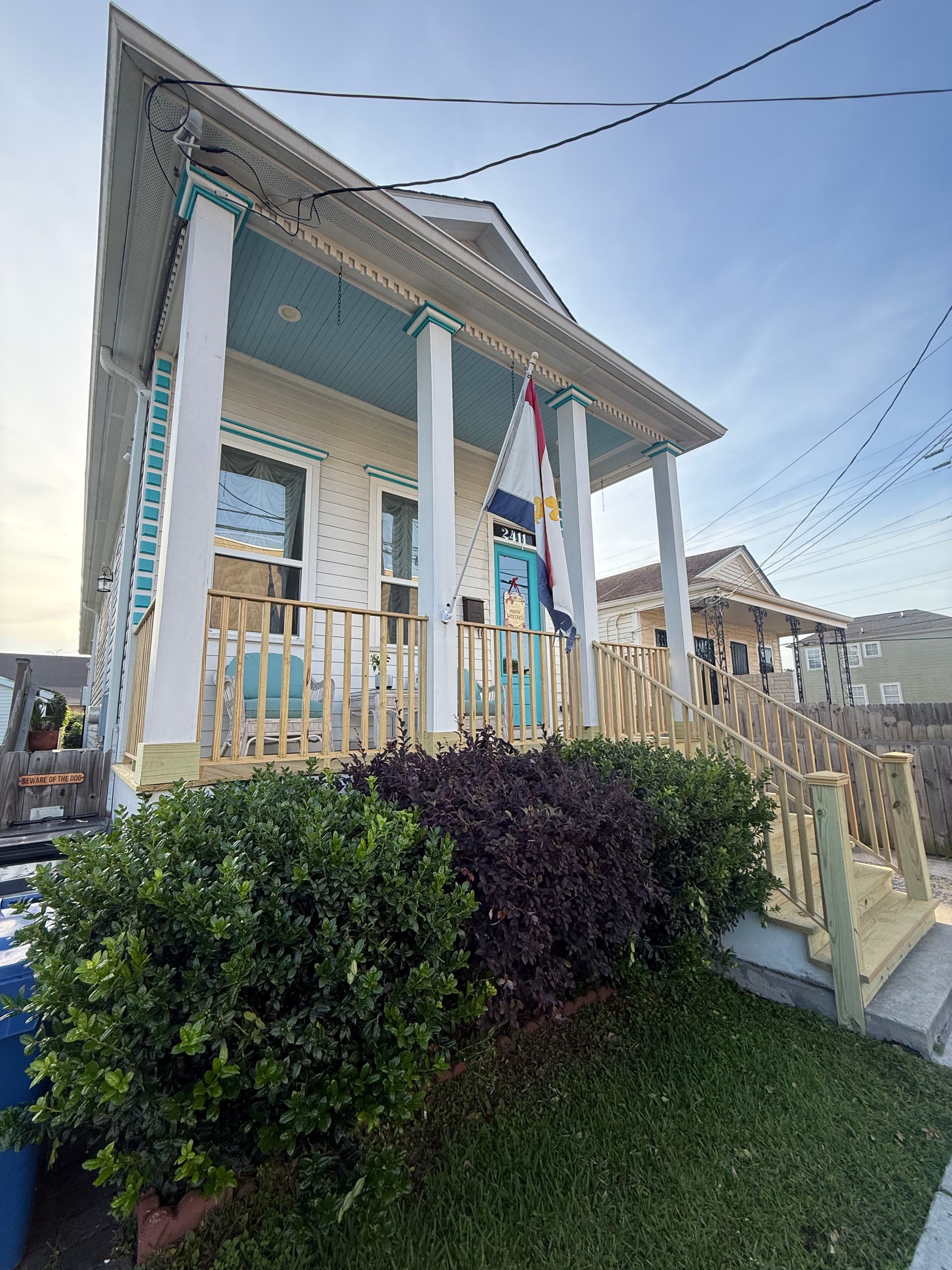 Gallery photos for Pressure-Treated Porch Replacement Done Right in New Orleans: Image #1