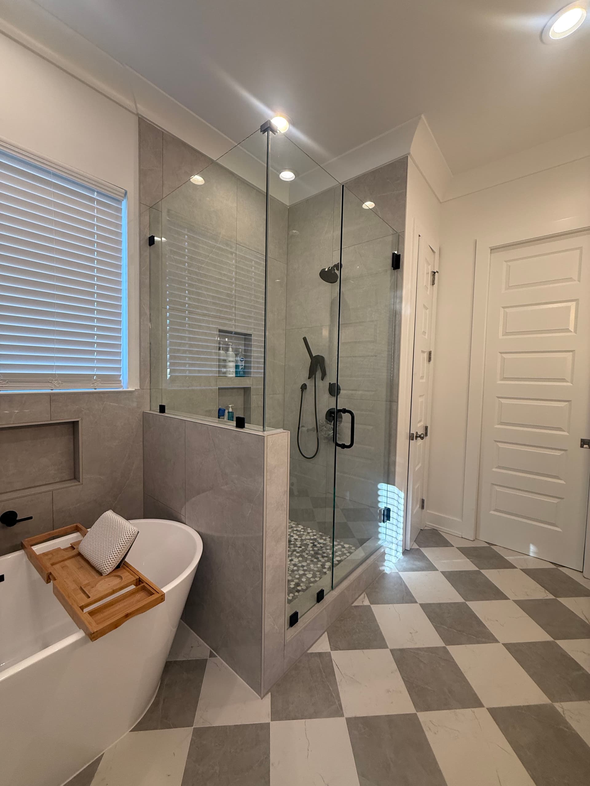 Modern Bathroom Makeover in Metairie