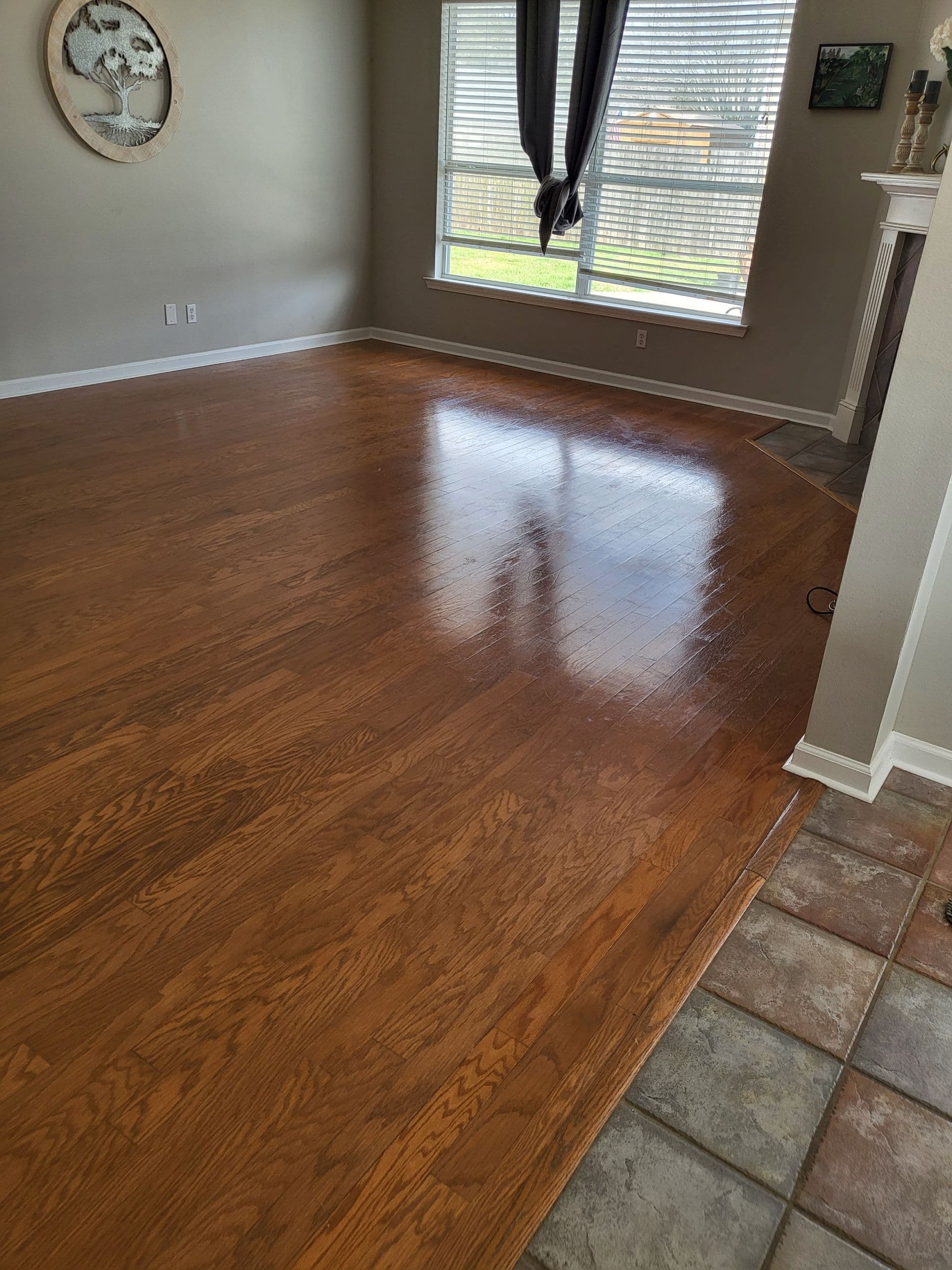 Project Wood Flooring Repair Brightens Up Living Space image