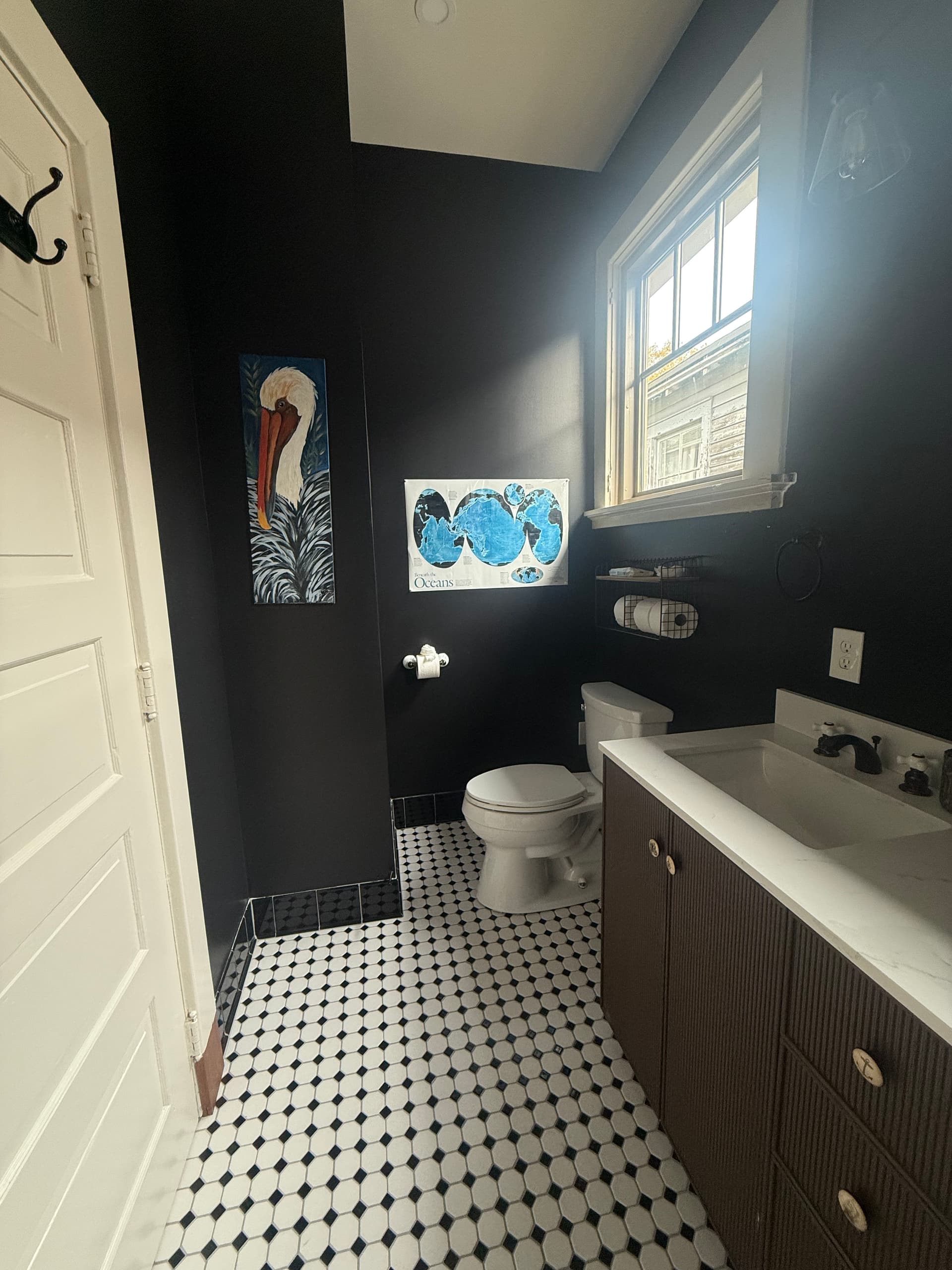 Gallery photos for New Orleans Bathroom Remodel - Clawfoot Tub Kept, Layout Completely Reworked: Image #1