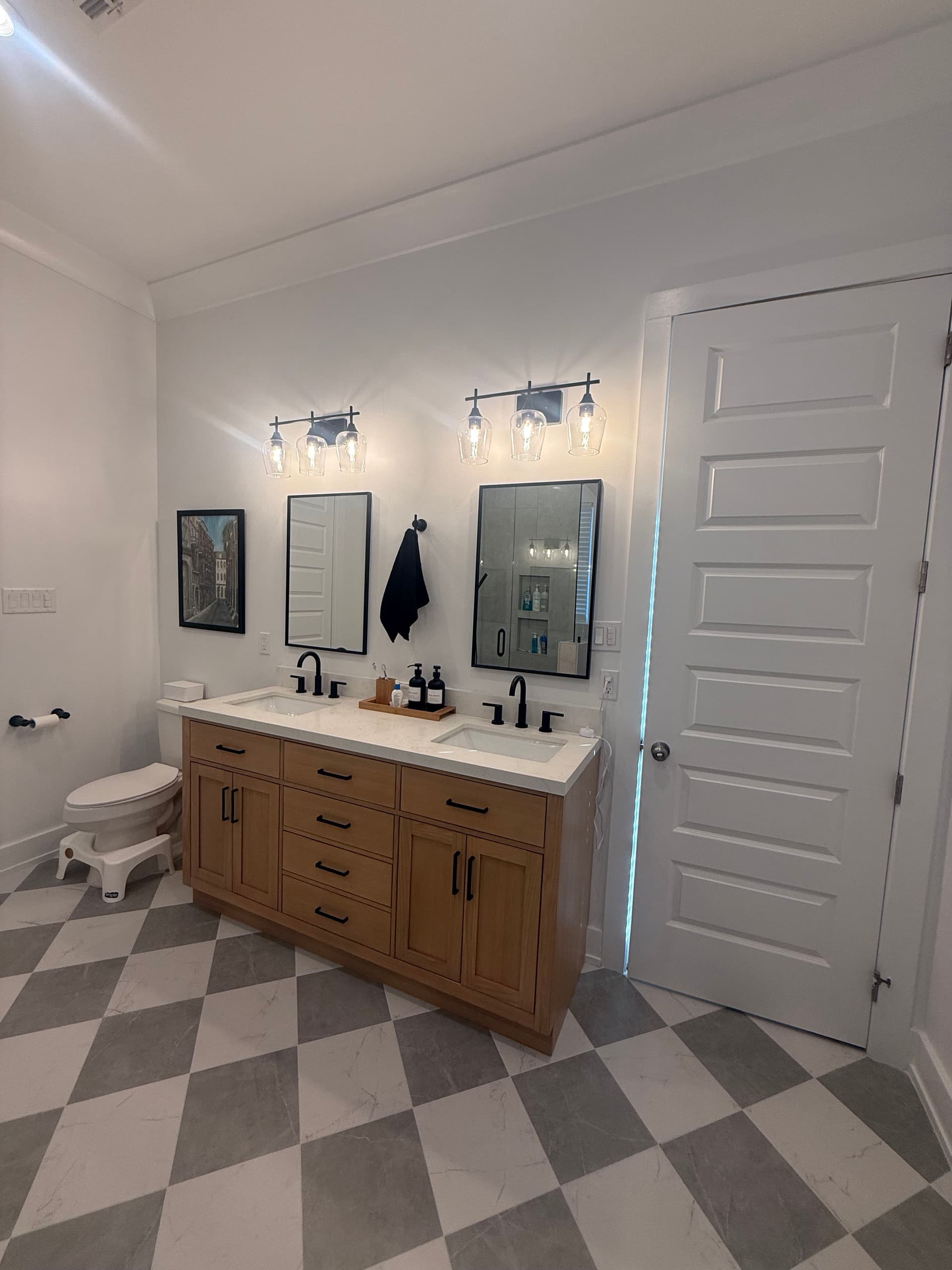 Modern Bathroom Makeover in Metairie