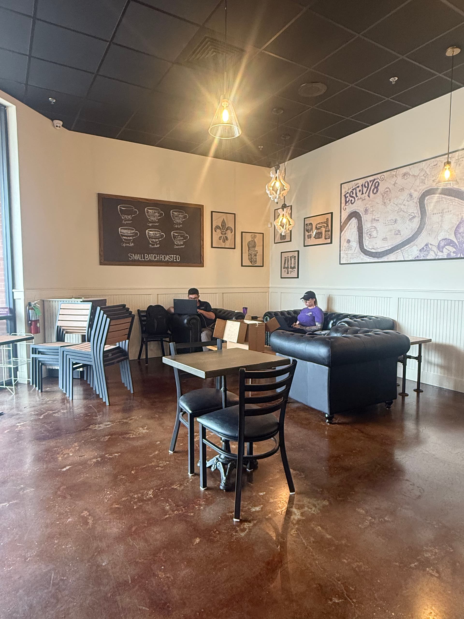 Gallery photos for Inside a PJ's Coffee Commercial Renovation in New Orleans: Image #1