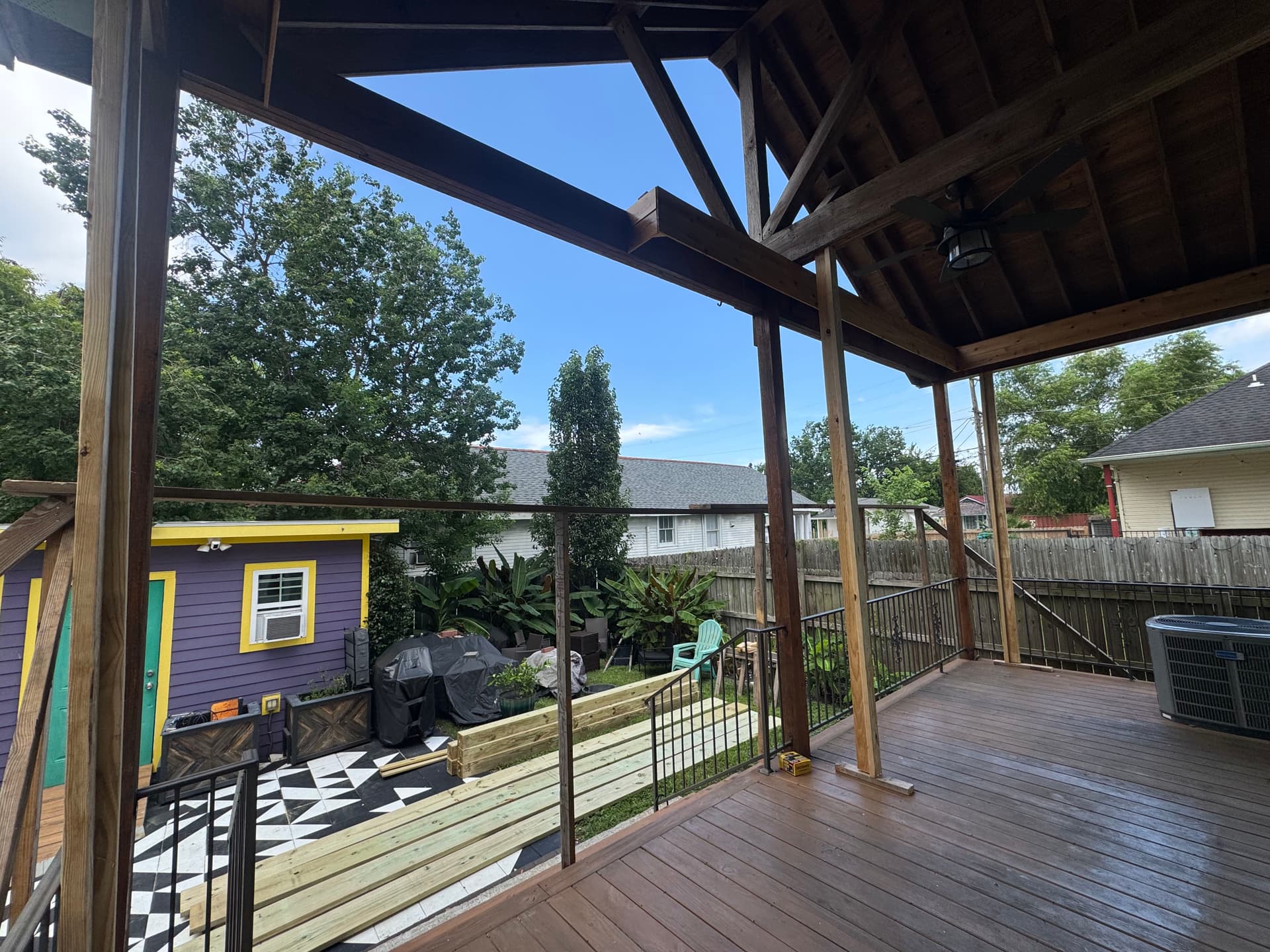 Gallery photos for Rotten Porch Posts Replaced and Finished Right in New Orleans: Image #4