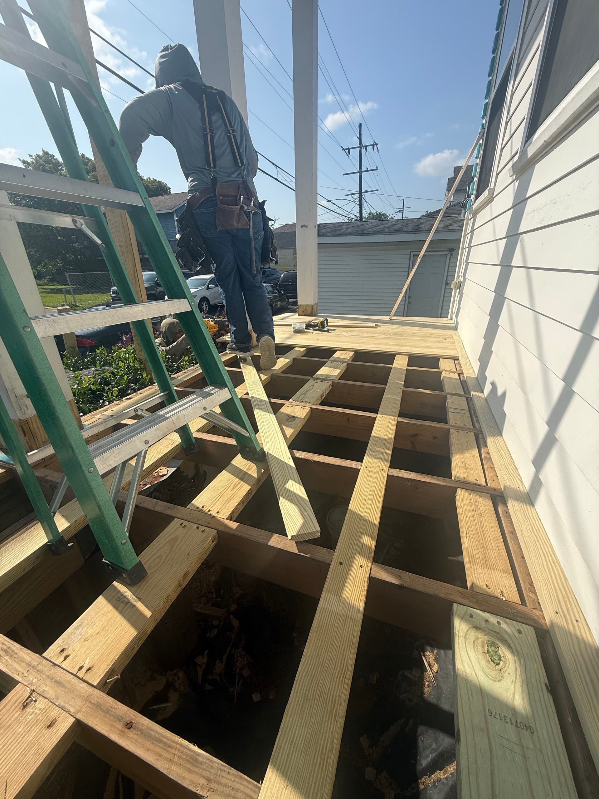 Gallery photos for Pressure-Treated Porch Replacement Done Right in New Orleans: Image #6