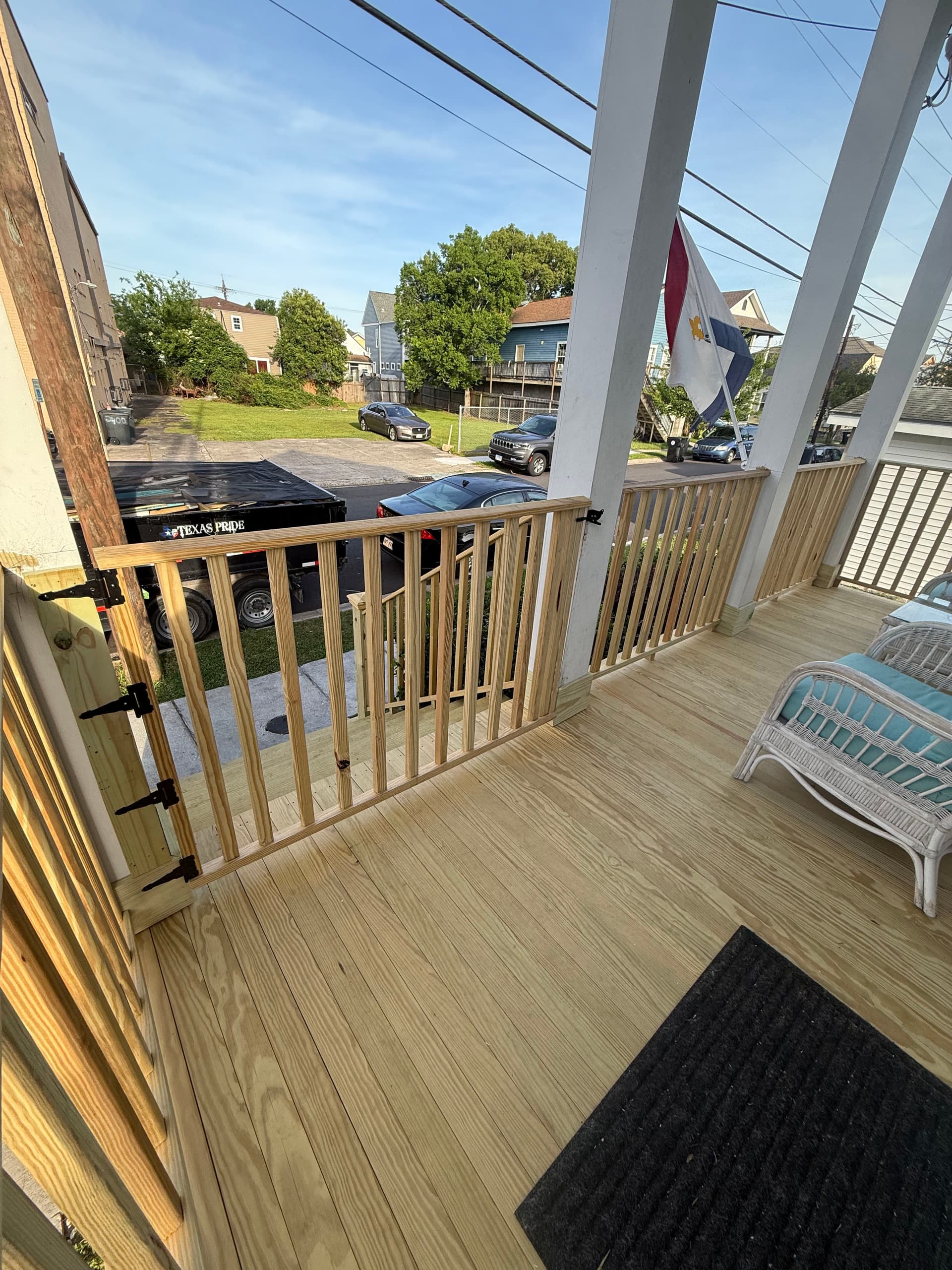 Gallery photos for Pressure-Treated Porch Replacement Done Right in New Orleans: Image #2