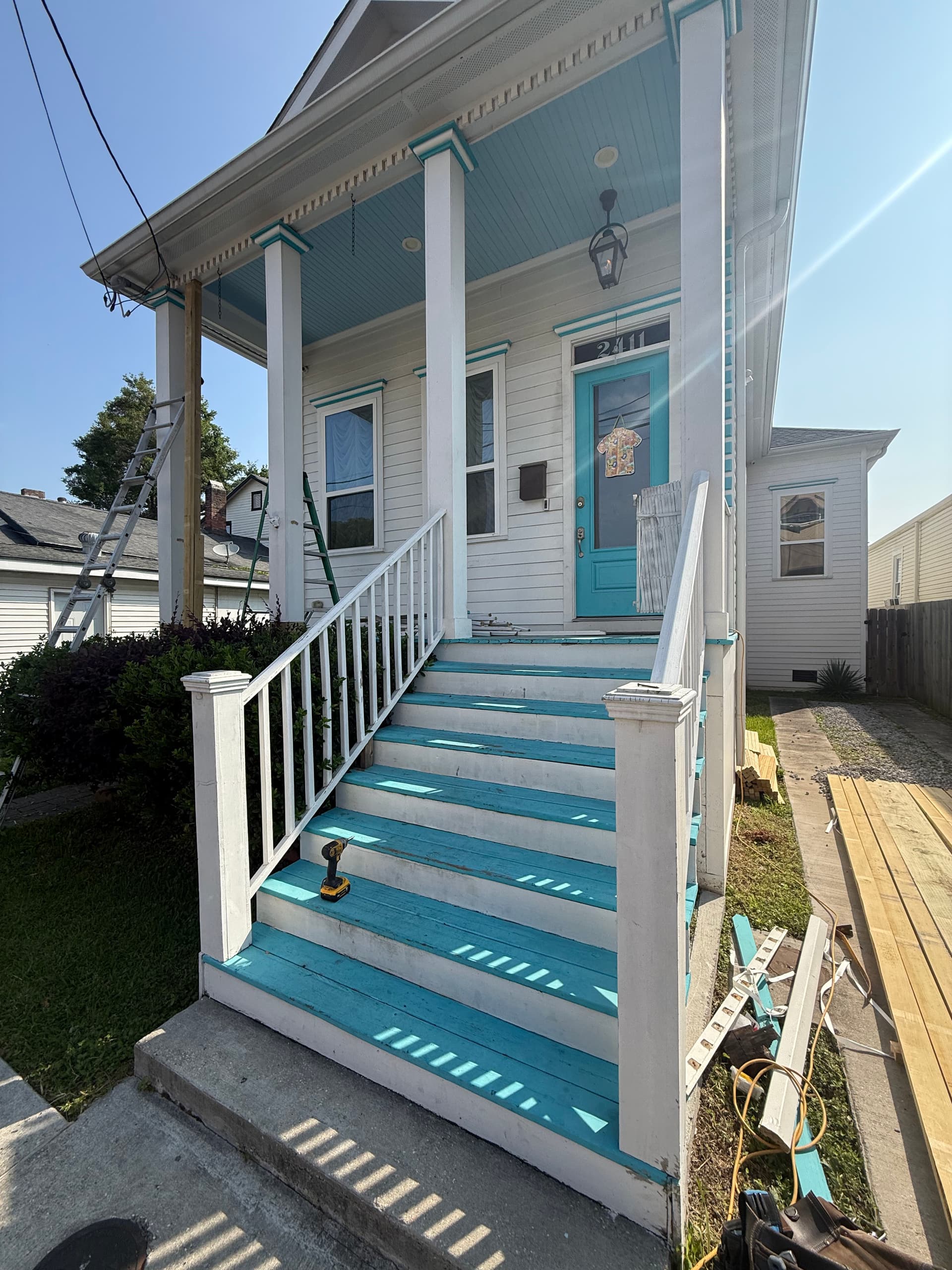 Gallery photos for Pressure-Treated Porch Replacement Done Right in New Orleans: Image #4