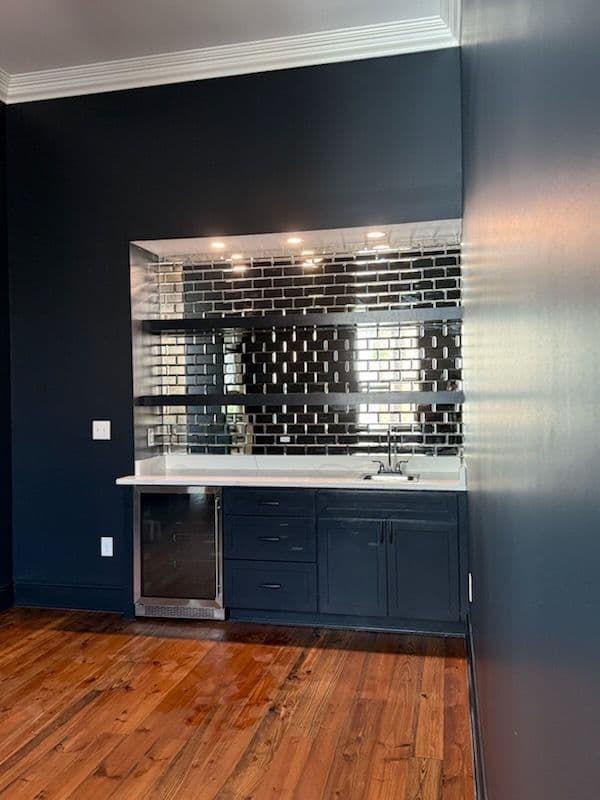 Gallery photos for Transform Bedroom to Elegant Wet Bar in New Orleans: Image #2