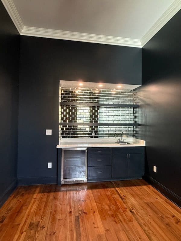 Gallery photos for Transform Bedroom to Elegant Wet Bar in New Orleans: Image #3