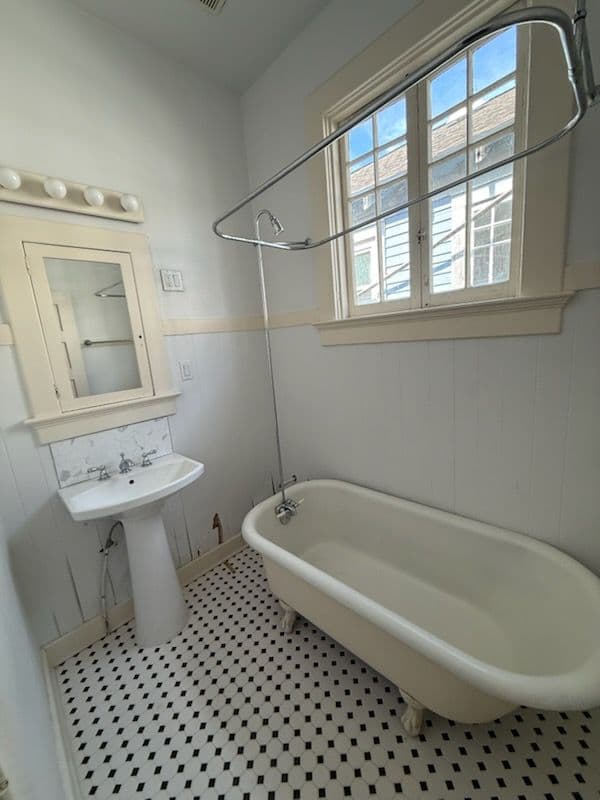 Vintage Bathroom Renovation in New Orleans
