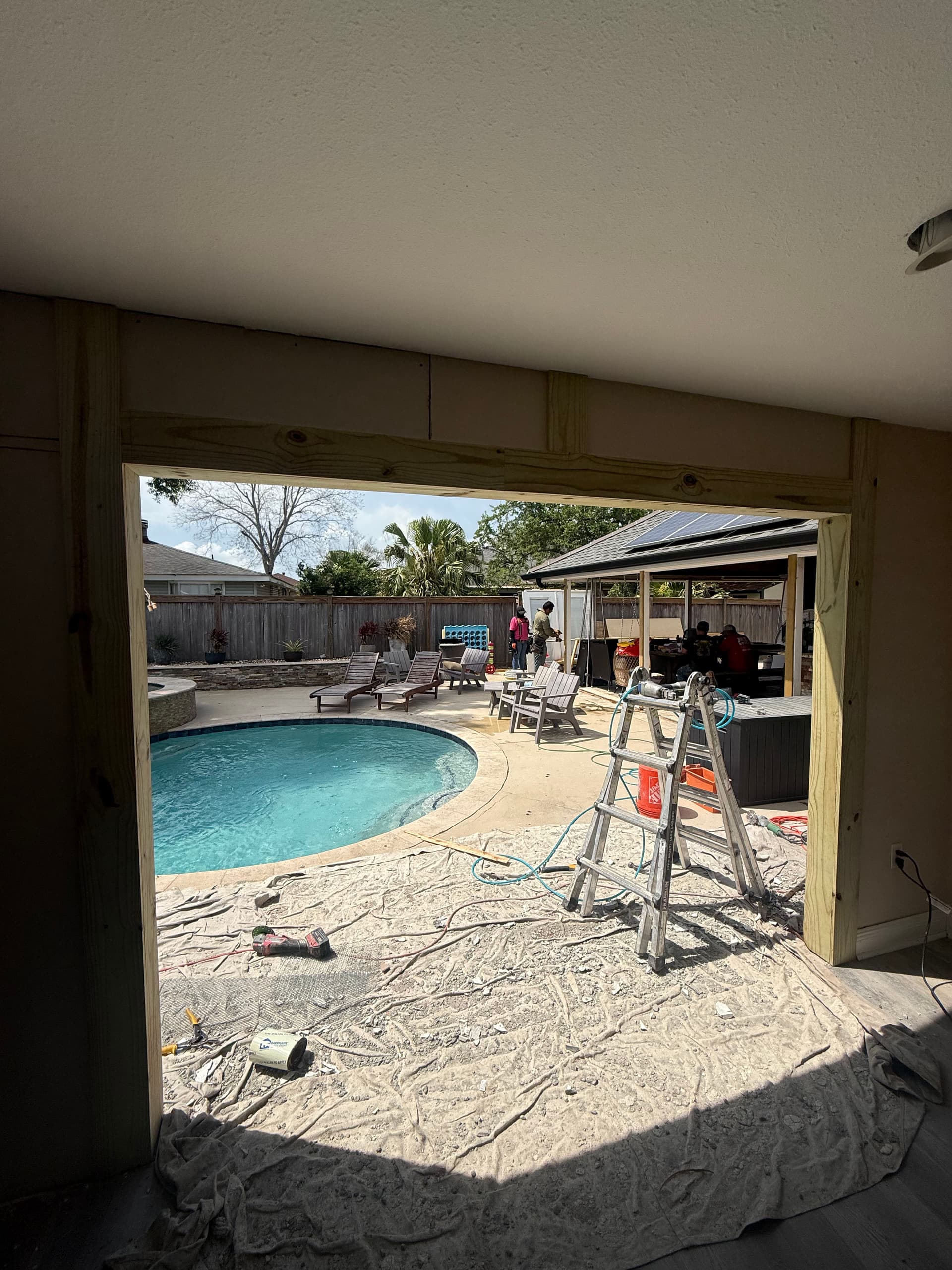 Gallery photos for Garage Turned Party Room with Pool Views in New Orleans: Image #9